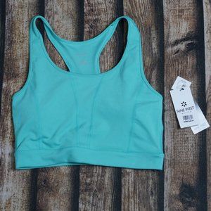 NWT Nine West Blue Sports Bra Size Large